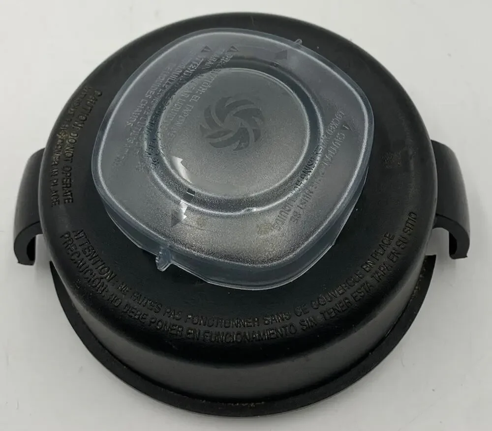 2 Part OEM Blender Lid / Plug for Vitamix 64oz 2L Container Blender Top Cap